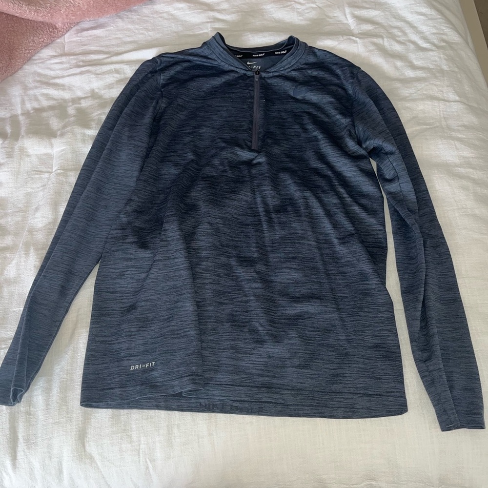 DRI-FIT NIKE Athletic Quarter-Zip Lightweight